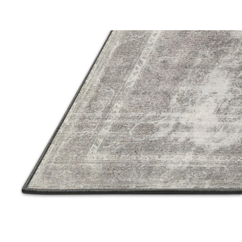 Tapis traditionnel beige / gris, Rectangle 2 pi x 3 pi