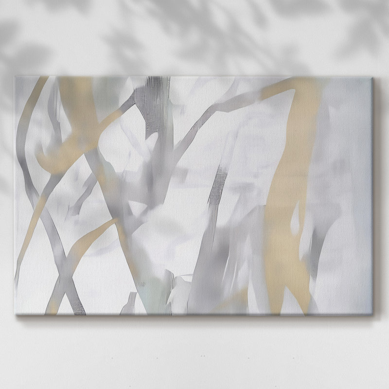 Série de paysages abstraits Lxxiv, H 18 po x l 27 po