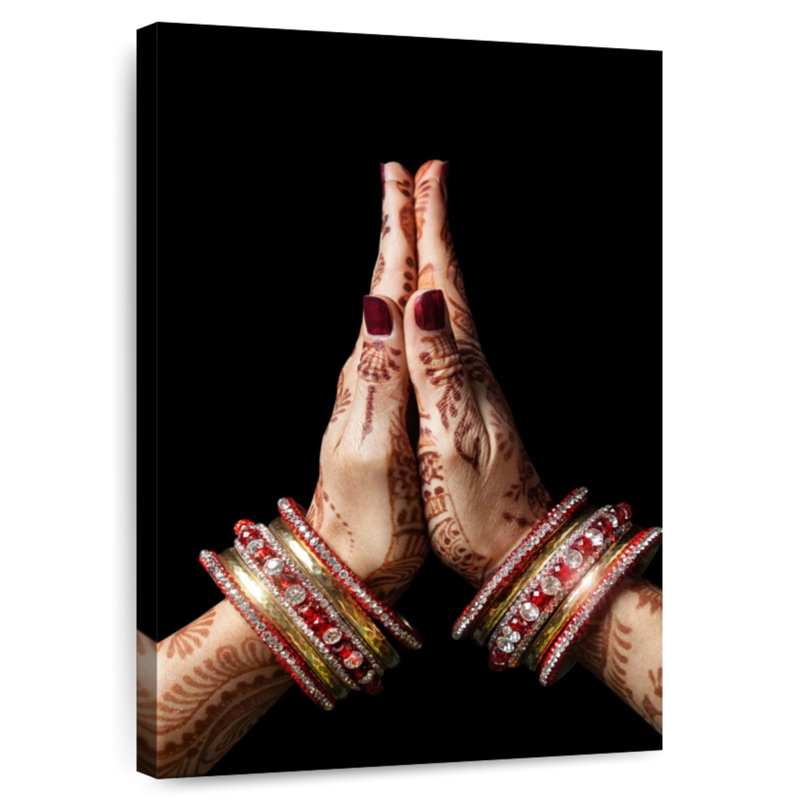 Adella Namaste Mudra Hands, 30" H x 20" W