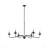 6-Light   Metal Chandelier
