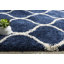 Tapis bleu marine / ivoire Darrold-24752096-124300594