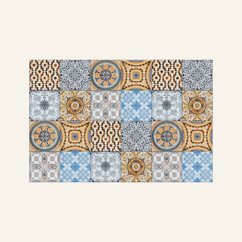 Adhésif décoratif à carreaux décoratifs, H 8 po x l 8 po
