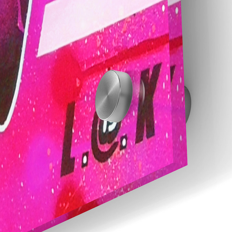 «Boxers Guard Ya Grill» par Abstract Graffiti, H 24 po x l 36 po x P 0,2 po