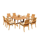 Algrave Outdoor 9 - Piece Teak Dining Set