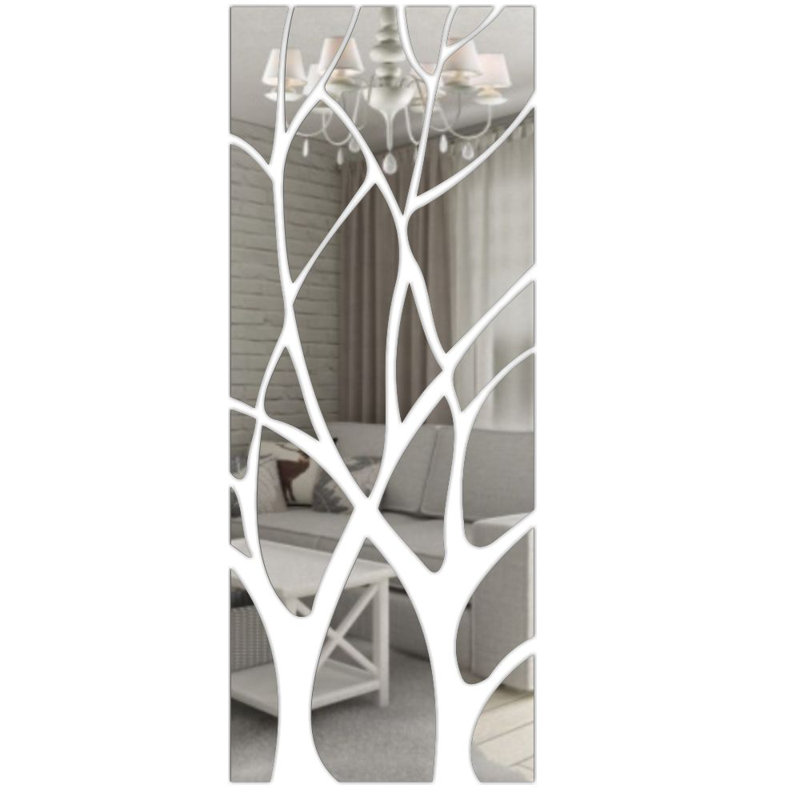 Citlali Mirror, Silver, 200cm H x 70cm W