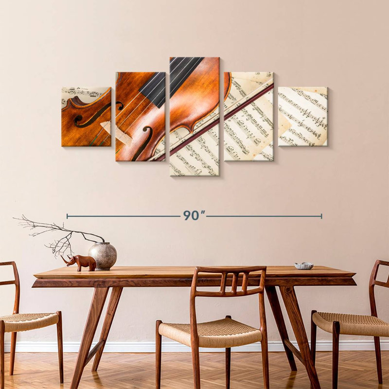 Violon, H 42 po x l 92 po