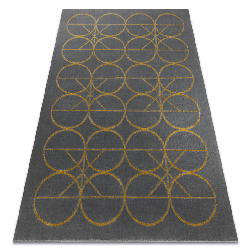 Rodin Geometric Area Rug, Rectangle 80 x 150cm