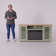 FTS23520 TV Stand for TVs up to 65" with Fireplace Included