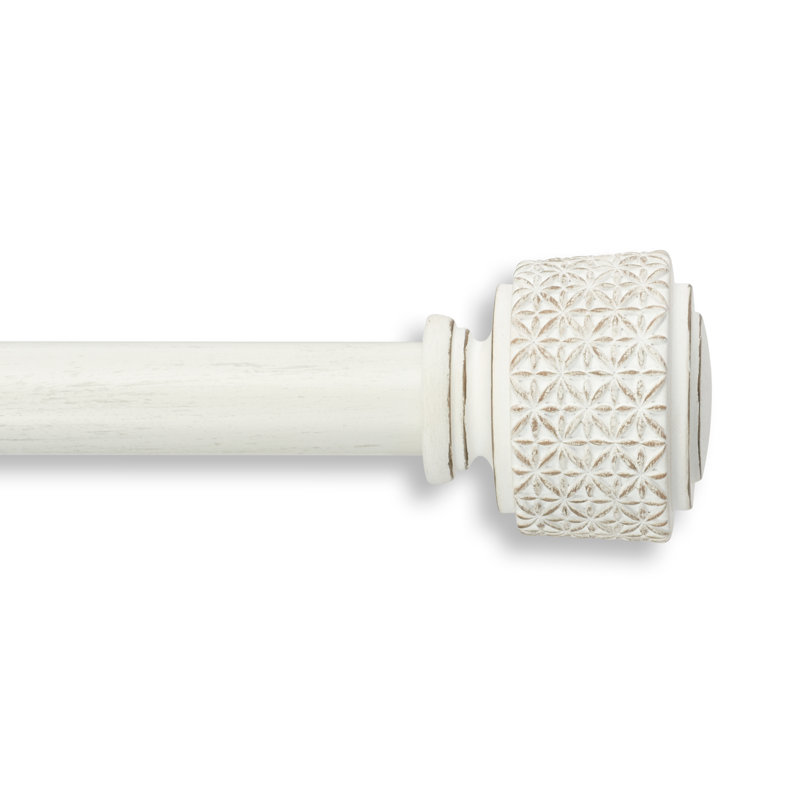 Urne de ferme Cambria Designer Series Ensemble de tiges de longueur fixe, H 1,5 po x l 54 po x P 4 po, Blanc
