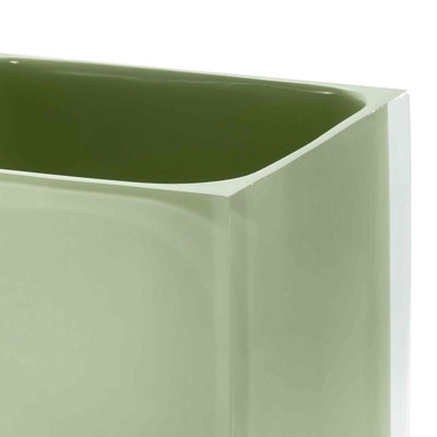 Iz Marina Green Bath Izod Wastebasket