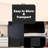 Portable Plastic Table For Parties - 6ft, Waterproof, Black Folding Outdoor Adventures High Load Capacity,-807237098