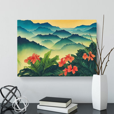 Amazing Mountains - Wrapped Canvas