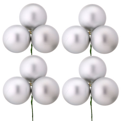 Boule de tige en plastique incassable à 80 grappes de 80 mm 