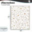 «Beige & White Daisies», estampe numérique, design par Susan Ball-404855438-404855434