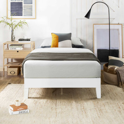 Lit plateforme en bois massif Amaryn