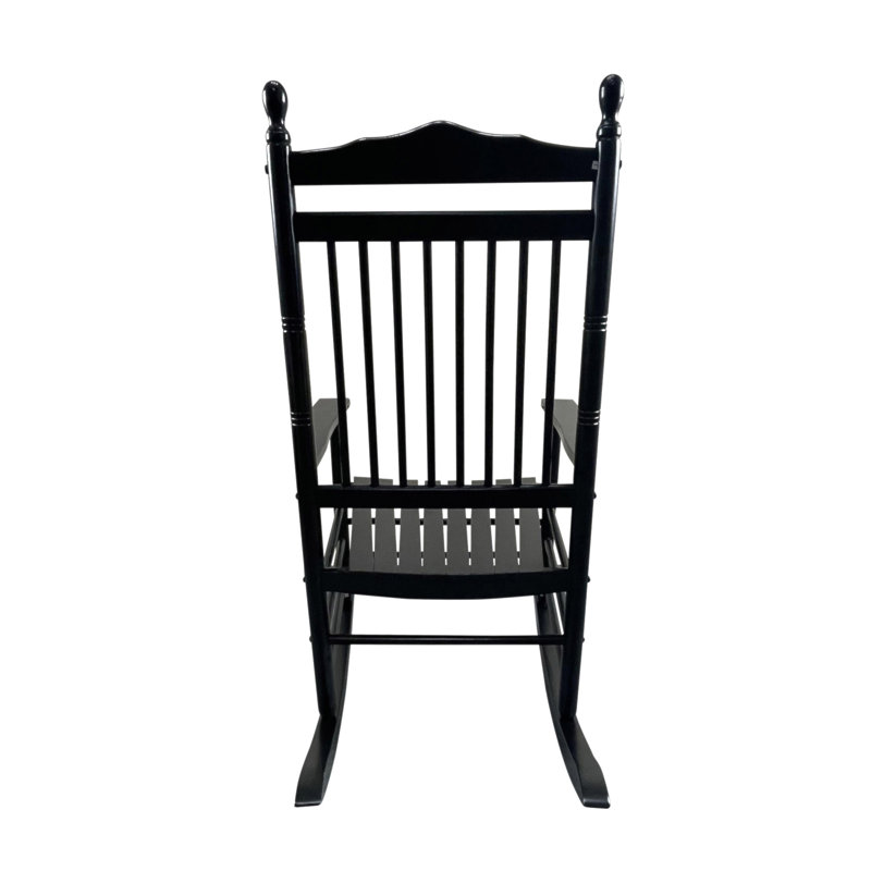 Chaise berçante balcon pour adulte - noir, Black
