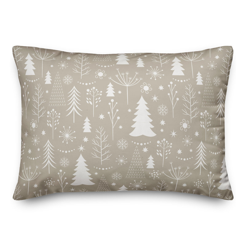 Geometric Throw Pillow, Polyester/Polyfill