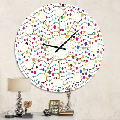 Horloge murale Mid-Century