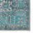 Grubb Oriental Machine Made Machine Woven Polyester Area Rug in Teal/Ivory-255192422
