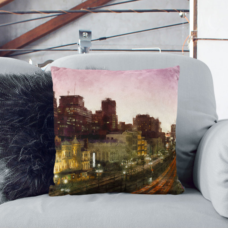 Square Cushion, 55cm H x 55cm W x 20cm D