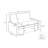 Aisah Single 53'' Upholstered Tight Back Convertible Sofa