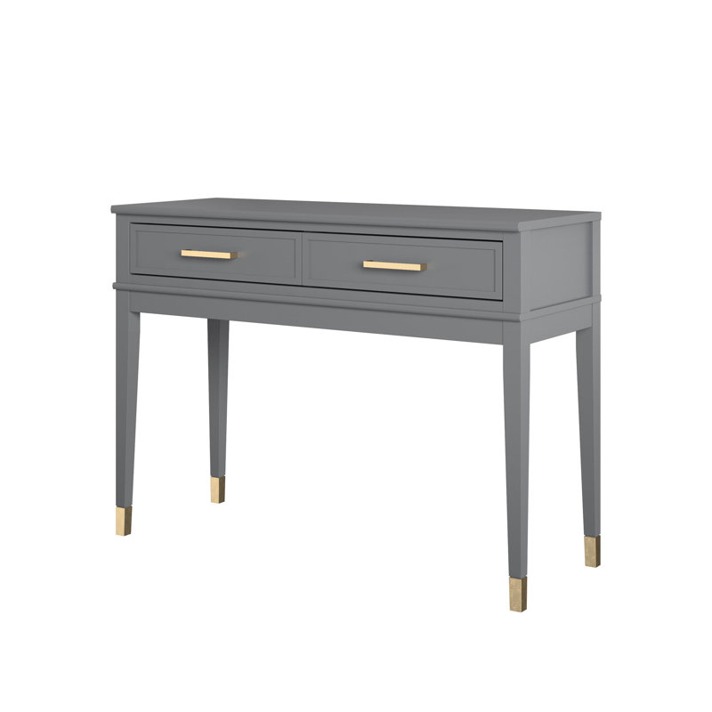 104.39Cm Console Table, Graphite Grey