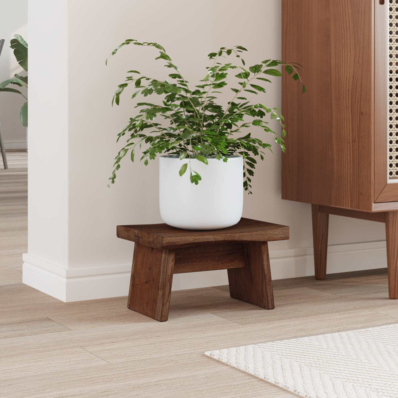Solid Wood Accent Stool