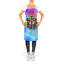 No Pattern Bib Apron