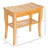 Long Spa Stool With Storage - Creates A Pampering Shower Experience Bench Built-In Elevates