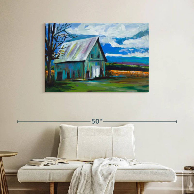 Lilie Old Barn, 26" H x 39" W
