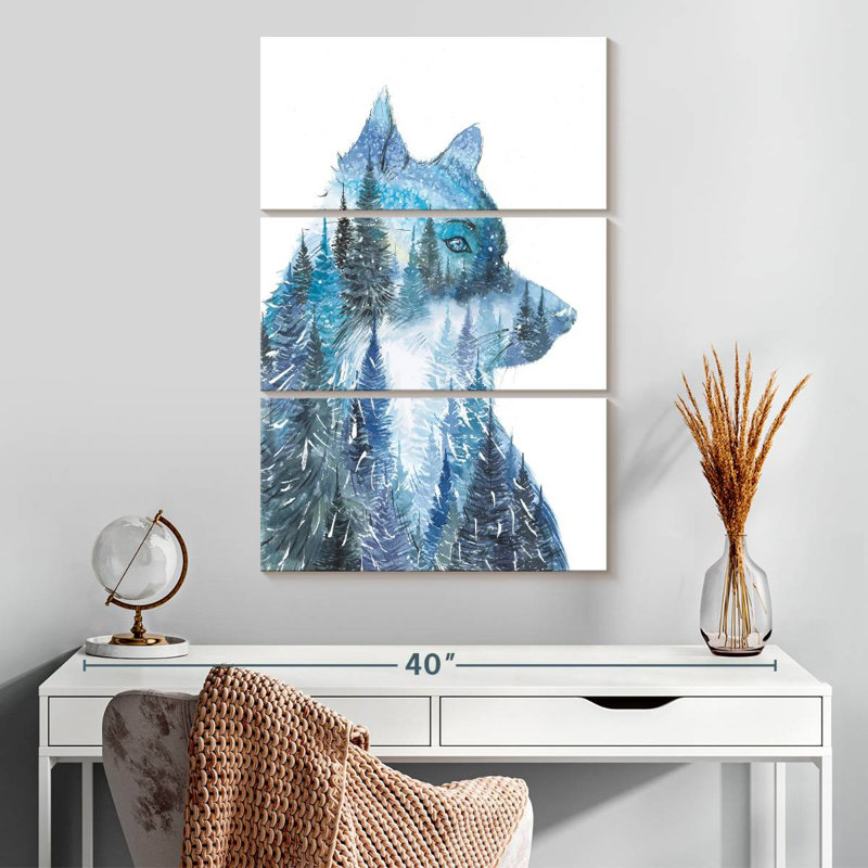 Loup Brampt, H 32 po x l 20 po