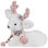 Sequined Baby Reindeer Calf Christmas Figurine - 10.5"