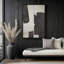 «Fragments of Contrast I», reproduction sur toile dans un cadre-536838558-536838529