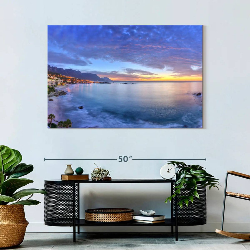 Nicci, Afrique, Cape Town, paysage marin, H 32 po x l 48 po