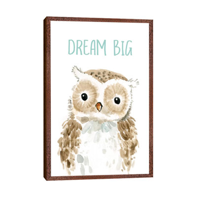 Dream Big Owl by Carol Robinson - Print on Canvas