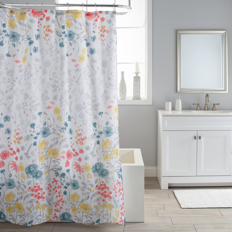 Perryopolis Floral Shower Curtain