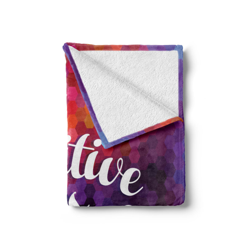 Hand Woven Throw Blanket, 50" x 60"