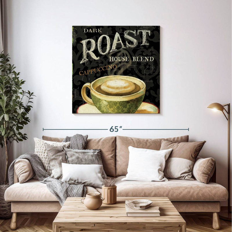 Yarlin Today's Coffee III, 39" H x 39" W