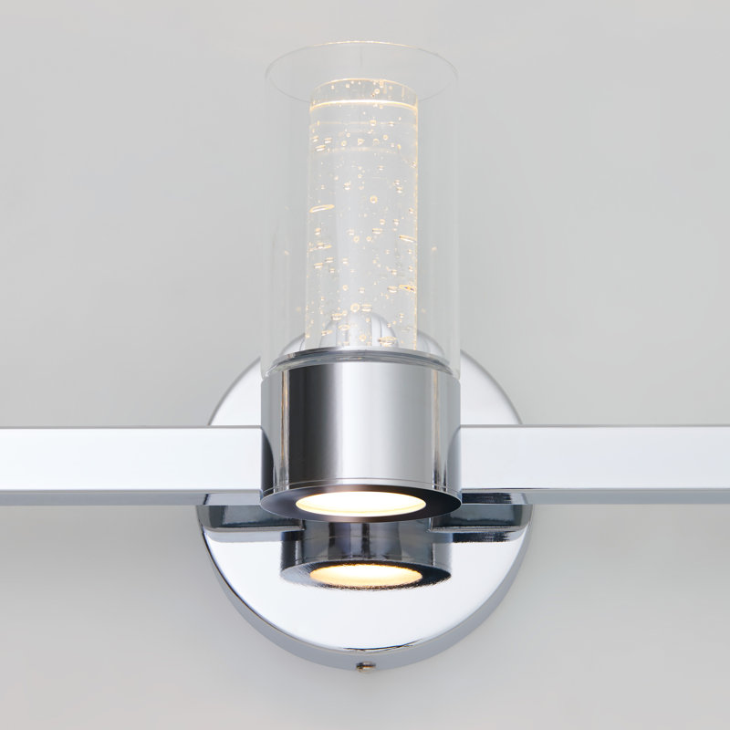Saule 3 - Light Dimmable LED Vanity Light, Chrome