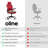 Oline ErgoAir Ergonomic Office Chair – Adjustable Lumbar Support, Flip-Up Armrests, Mesh Computer Desk Chair, Swivel Rolling Executive Gaming Chair for Home & Office-110773327-110773324