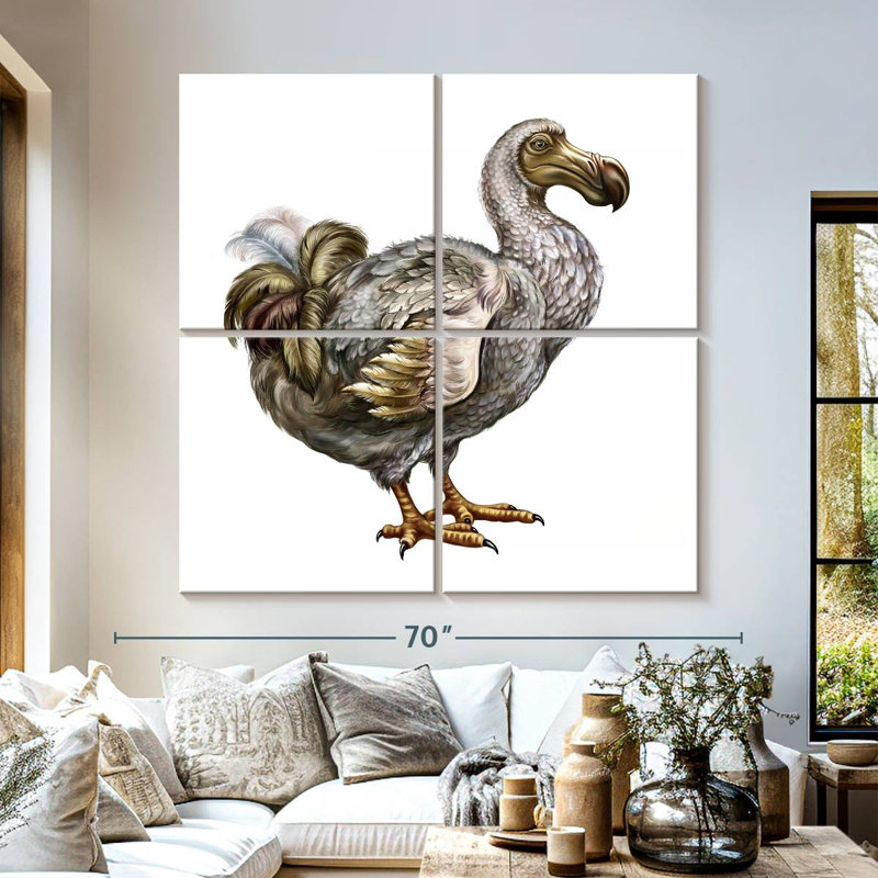 Brampt Dodo, 57" H x 57" W