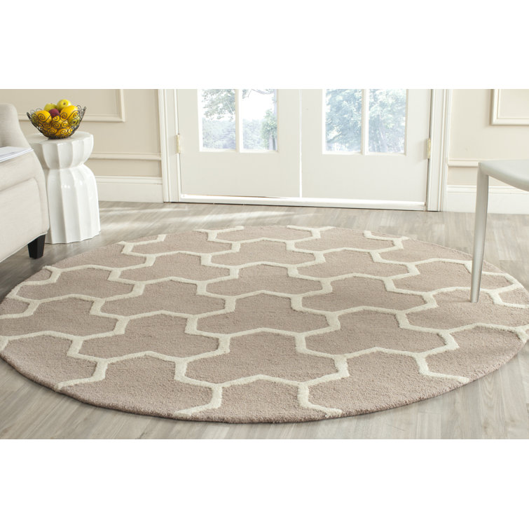 Ellicott Hand Tufted Wool Geometric Rug