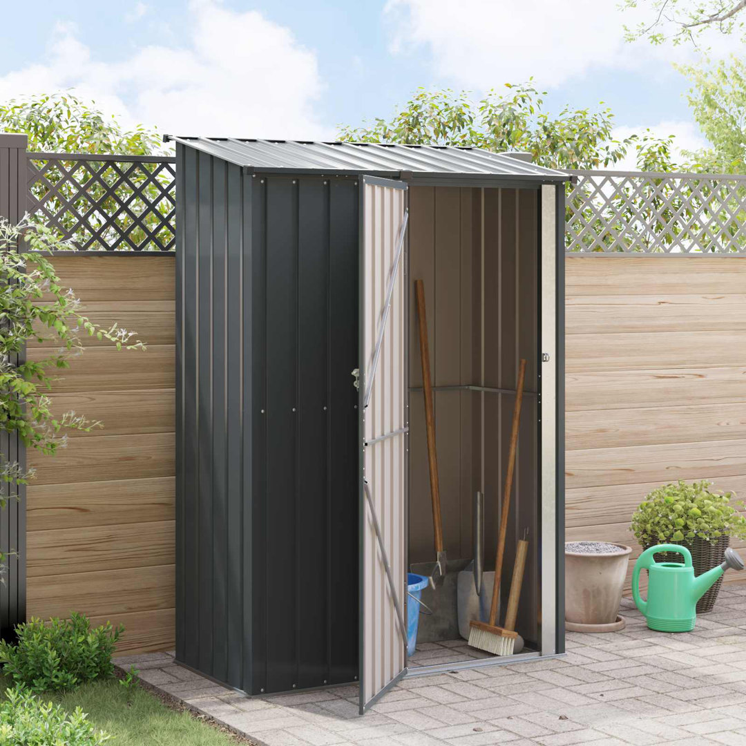 Vidaxl Garden Sheds Metal Outdoor Structures Storage Modern Weather Resistant