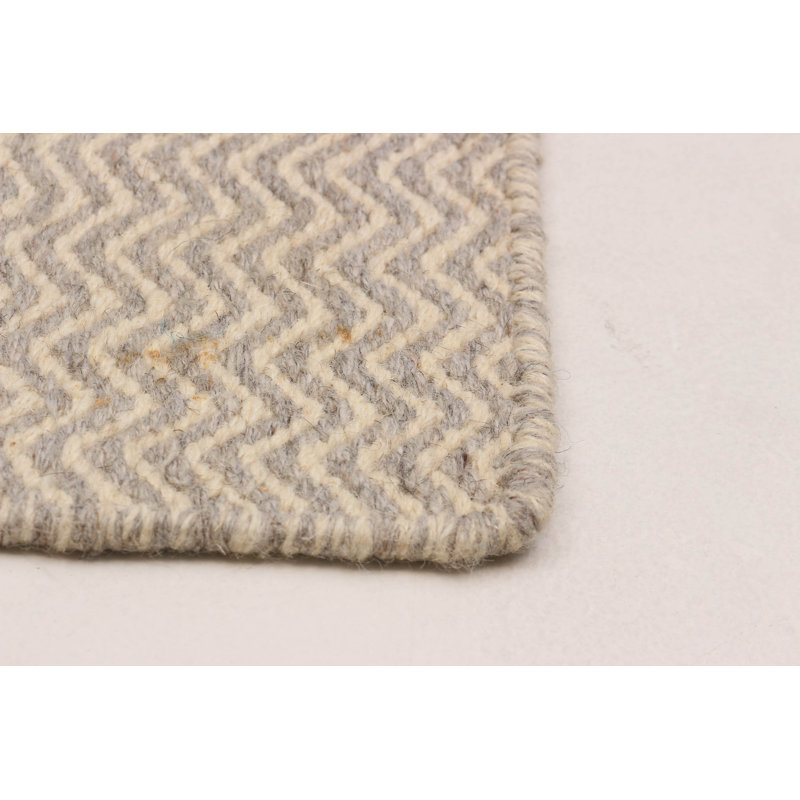 Tapis rectangulaire en laine nouvel âge unique 5 pi x 7 pi 9 po One-of-a-Kind