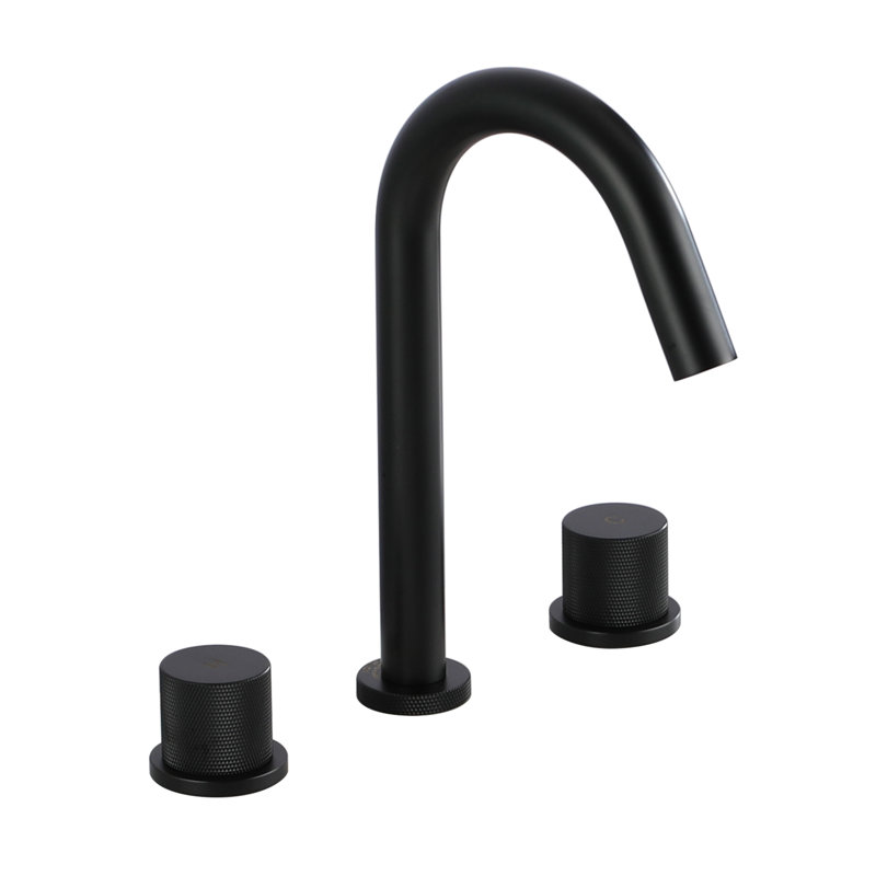 Herathena 2-handle Bathroom Faucet, Black