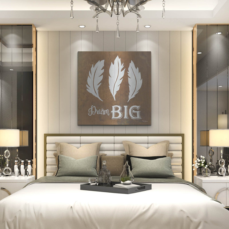 «Dream Big» par Britt Hallowell, H 36 po x l 36 po