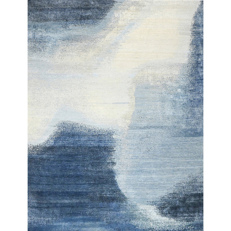 Abstract Area Rug, Rectangle 6' x 9'