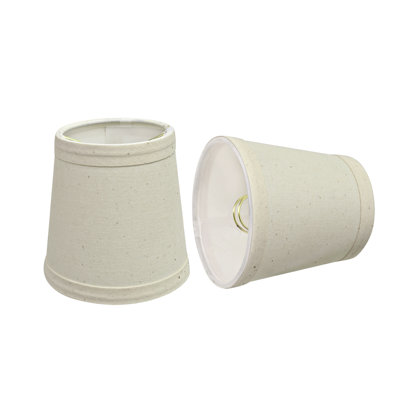 4'' H Cotton Empire Lamp Shade