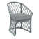 Chaise avec accoudoirs Raleigh