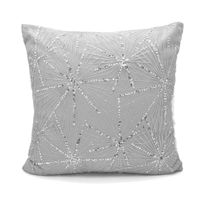 Crinkle Glitter Sequin Shimmering Cushion